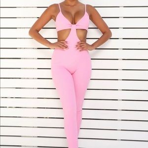 Pink One Piece Playsuit